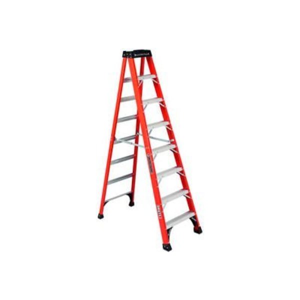 Louisville Ladder1 Louisville 8' Fiberglass Step Ladder - 375 lb Cap. - FS1408HD
